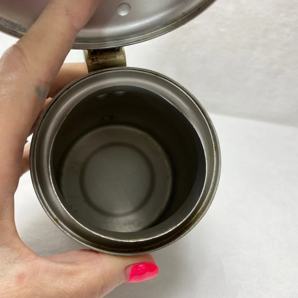 VTG 1940 Pre WWII‎ US Army Aluminum Metal Pitcher Creamer AGM Company